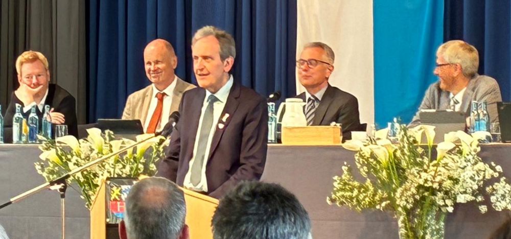 Dr. Ralf Göck bei seiner Rede